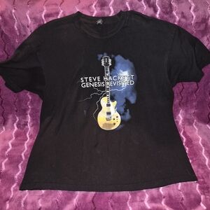 Steve Hackett 'Genesis Revisited' Concert Tour Tee T Shirt Size XL